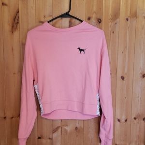 Pink sweatshirt